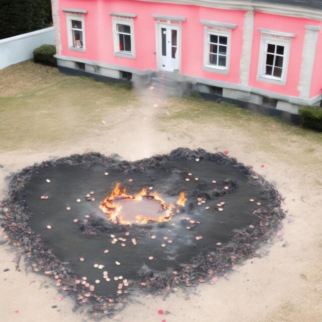 She Lives In A Pink House...