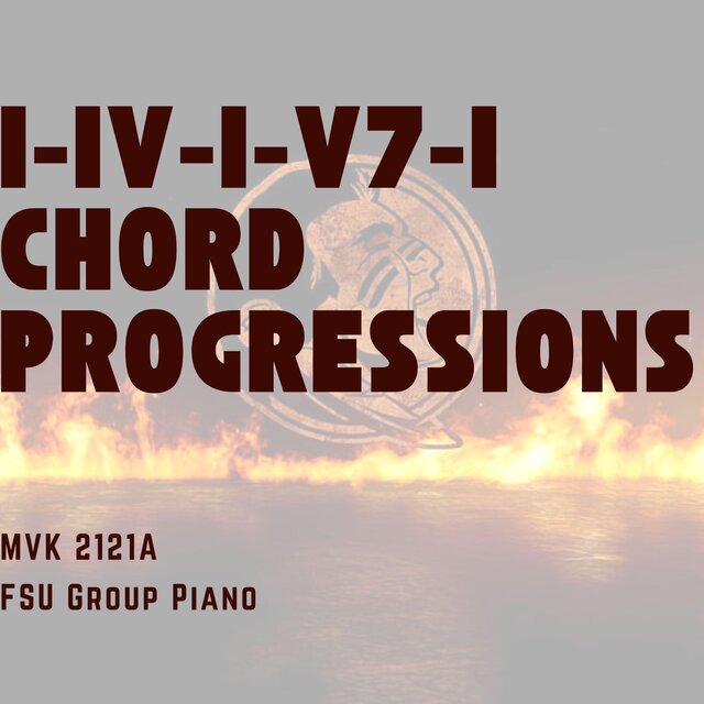 Chord Progressions (I-IV-I-V7-I) MVK2121 Group Piano