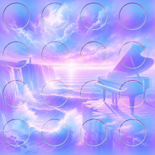 Tranquil Piano Waves