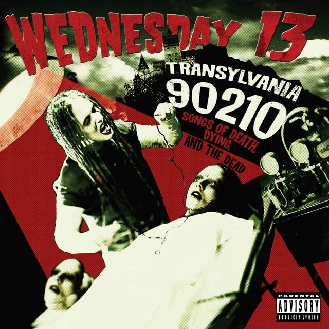 Cover art for album Transylvania 90210 by Wednesday 13