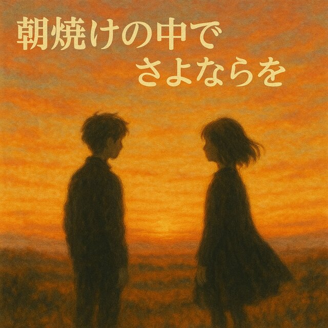 Asayake no nakade sayonara wo