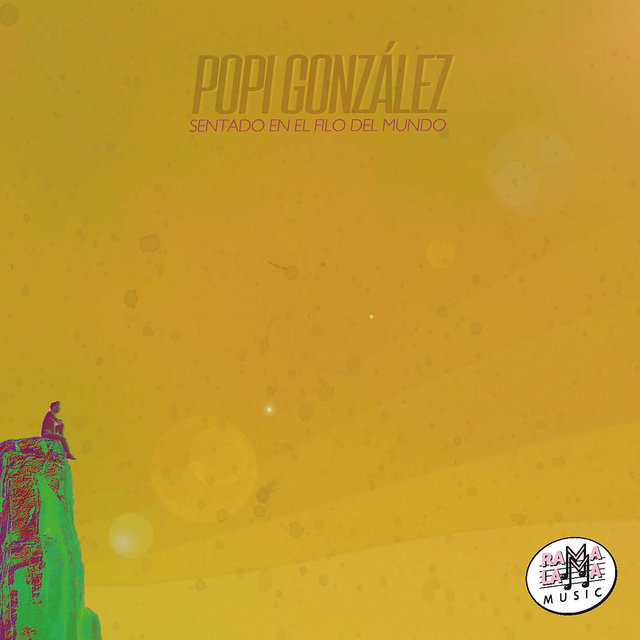 Cover art for album Sentado en el Filo del Mundo by Popi González