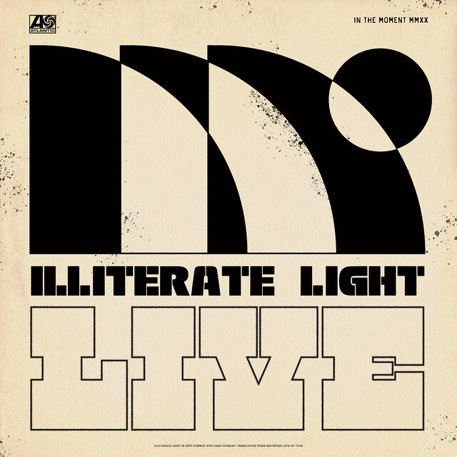Cover art for album In The Moment: Illiterate Light Live by Illiterate Light