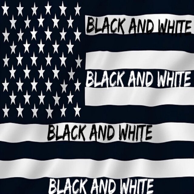 Black and White