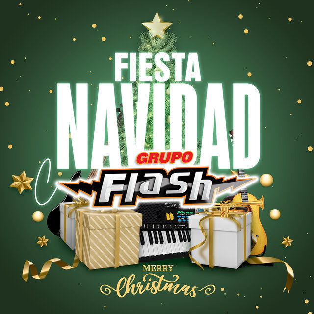 Fiesta Navidad Con Grupo Flash 