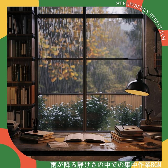 雨が降る静けさの中での集中作業bgm
