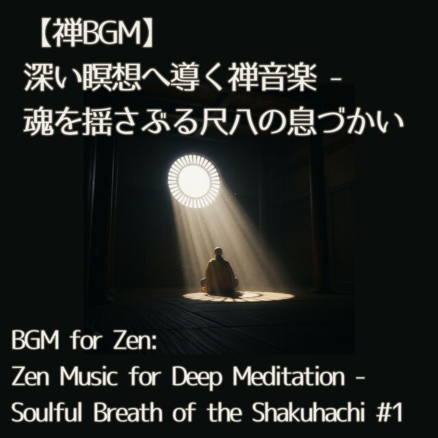 【作業用BGM】深い瞑想へ導く禅音楽 - 魂を揺さぶる尺八の息づかい ／BGM for Work: Zen Music for Deep Meditation - Soulful Breath of the Shakuhachi #1