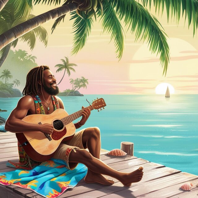 Tropical Chill Sunset