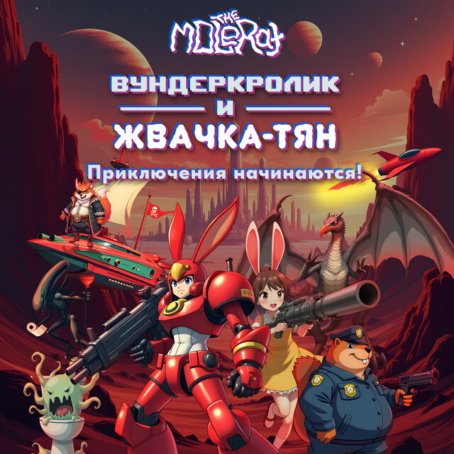 Вундеркролик и жвачка-тян. Приключения начинаются!