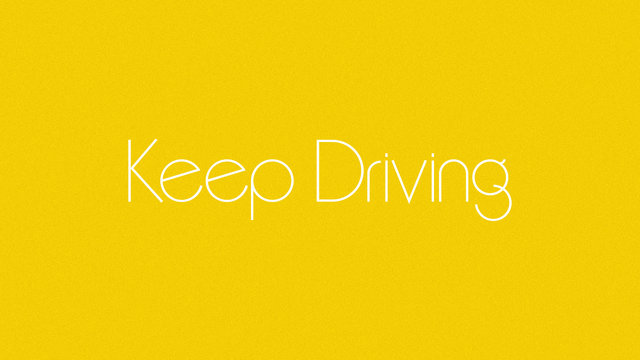 Keep Driving (Audio)