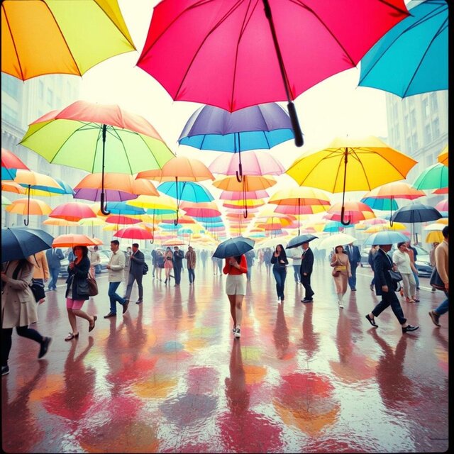雨の日も楽しい
