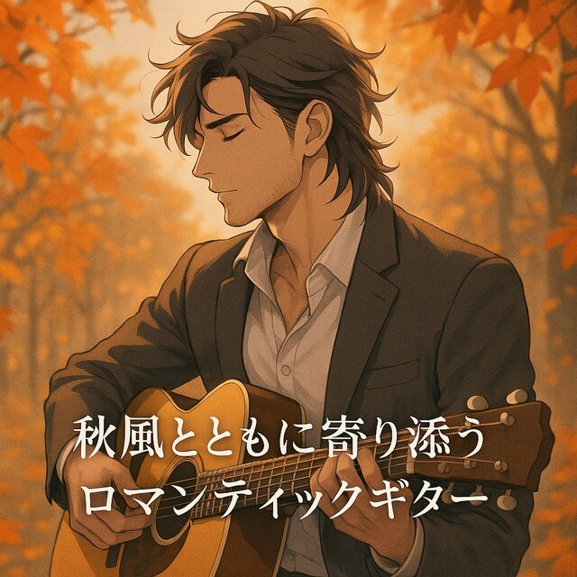 Romantic Guitar Flowing with Autumn Breeze