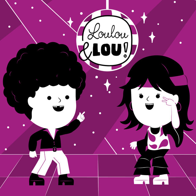 Loulou en Lou gaan naar de disco
