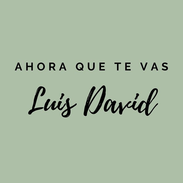 Ahora Que Te Vas (Salsa Urbana)