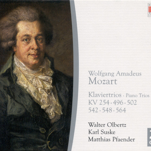 Wolfgang Amadeus Mozart: Piano Trios Nos. 1, 3, 4, 5, 6 / Divertimento in B-Flat Major, K. 254 (Suske, Pfaender, Olbertz)