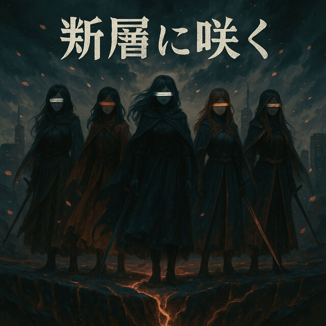 断層に咲く