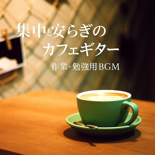 集中と安らぎのカフェギター　作業・勉強用BGM