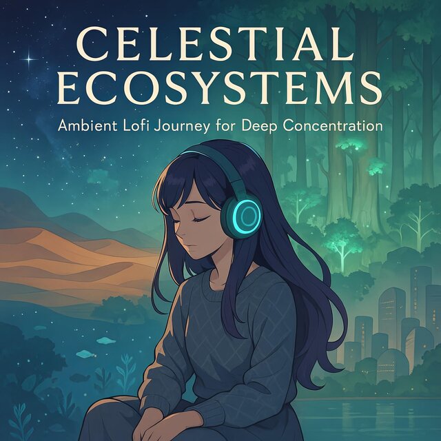 Celestial Ecosystems: Ambient Lofi Journey for Deep Concentration