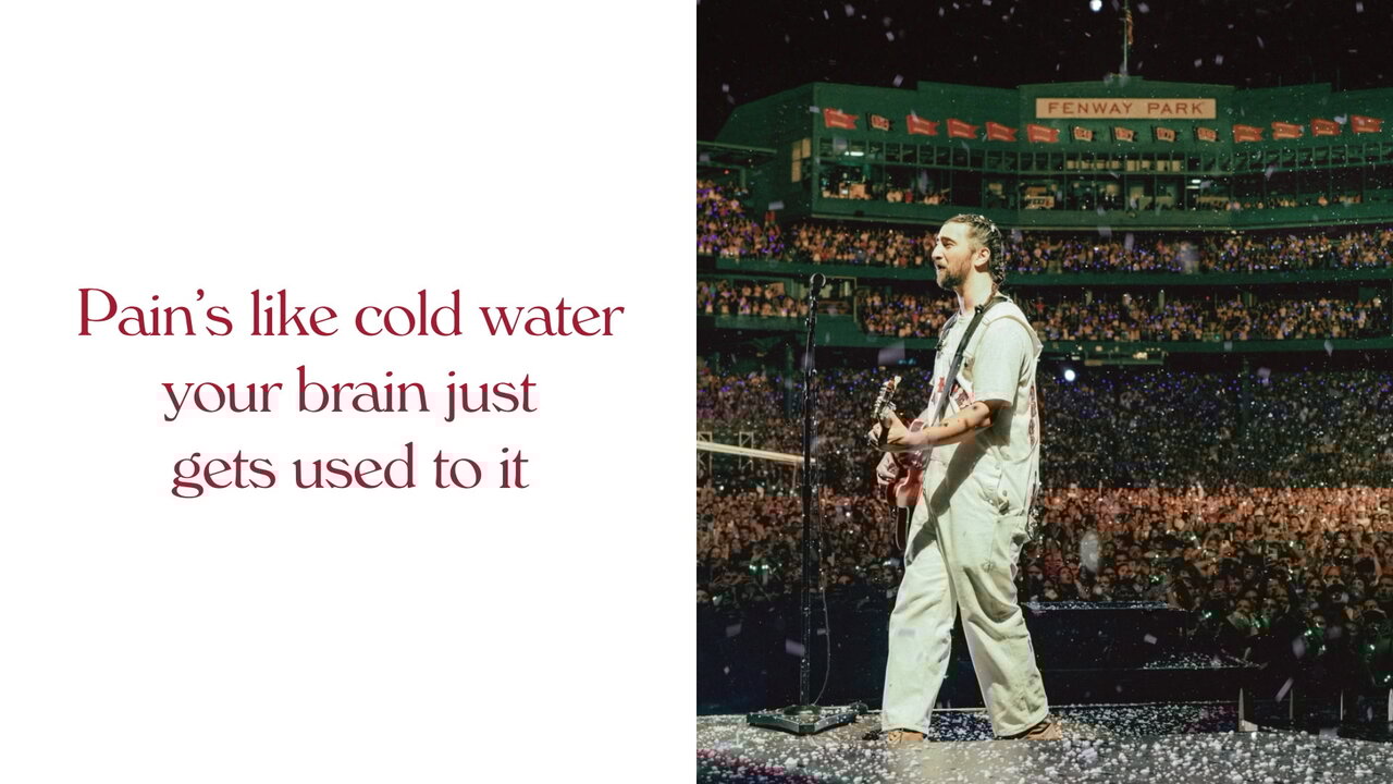Pain Is Cold Water
