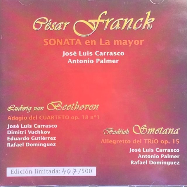 César Franck & Beethoven Op. 18 & Smetana Op. 15