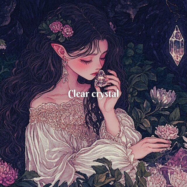 Clear crystal
