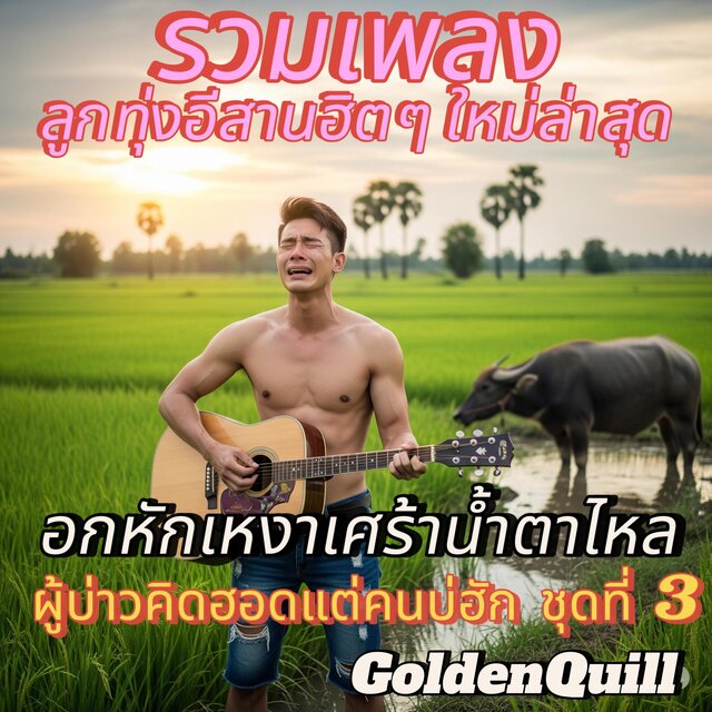 รวมเพลงลูกทุ่งอีสานฮิตๆใหม่ล่าสุด ผู้บ่าวคิดฮอดแต่คนบ่ฮักชุดที่ 3