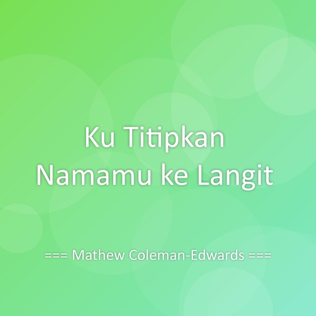 Ku Titipkan Namamu ke Langit