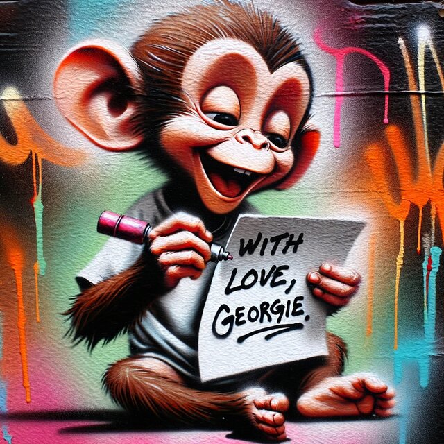 with love, georgie.