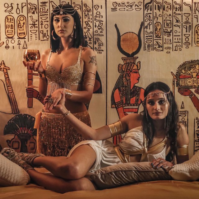 In the Pharaoh's Chamber