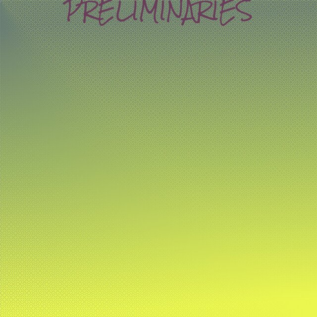 Preliminaries