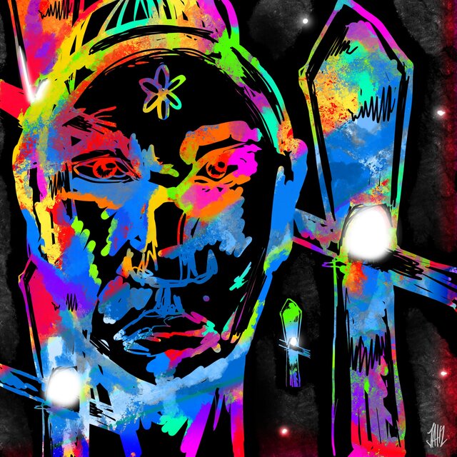 Cover art for album Majik Mushrooms by THE JAHZ