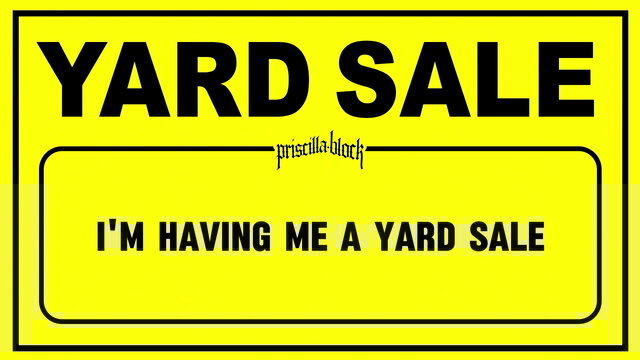 Yard Sale