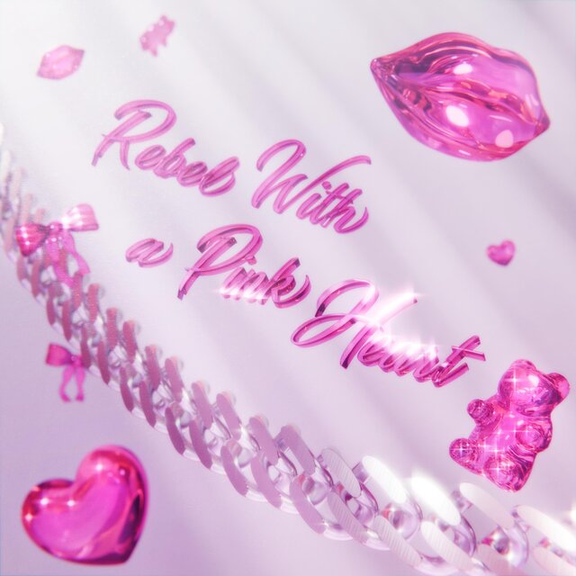 rebel with a pink heart