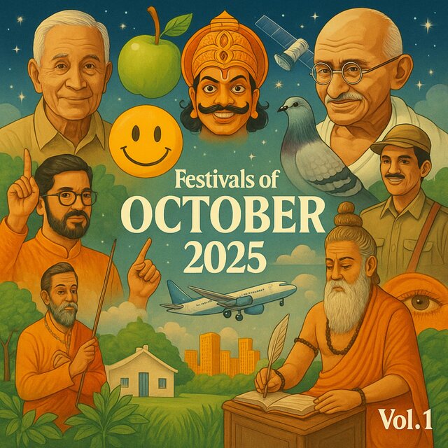 Festivals of October 2025, Vol. 1