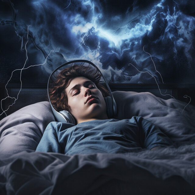 Sleeping with Thunder: Binaural Soothing Rhythms