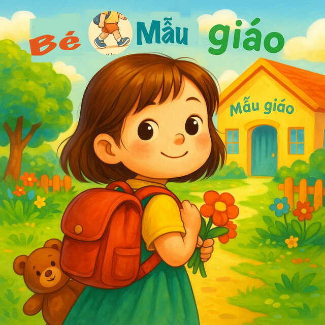 Bé Đi Mẫu Giáo