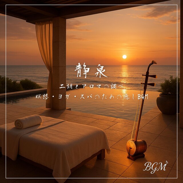 【静泉（Seisen）】二胡とアロマの調べ — 瞑想・ヨガ・スパのための癒しBGM