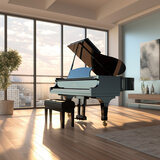 Jazz Piano's Embrace for Night's Peace