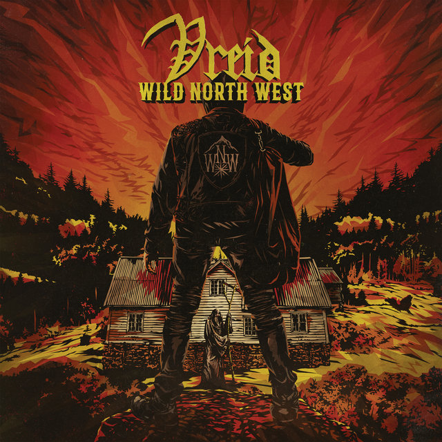 Cover art for album Wild North West by Vreid