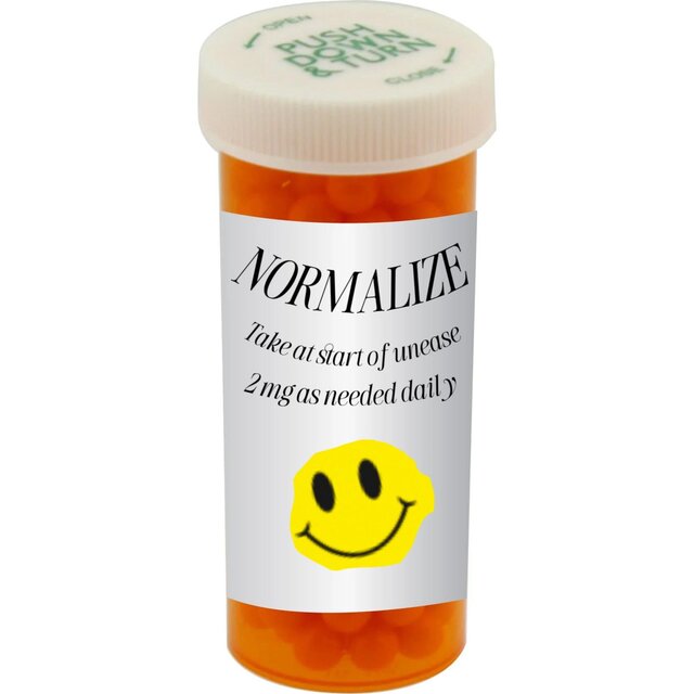TAKE YOUR NORMAL PILLS DOM!