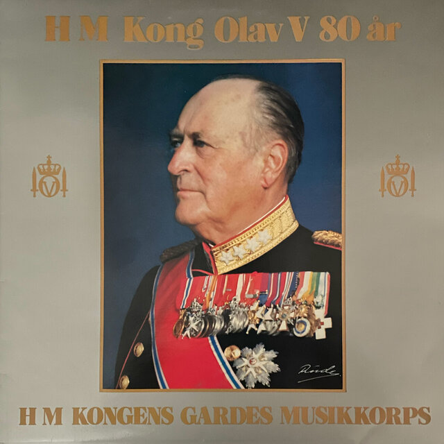 H M Kong Olav V 80 år