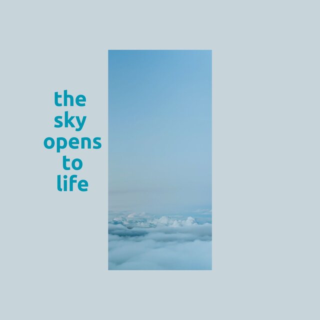 The sky opens to life