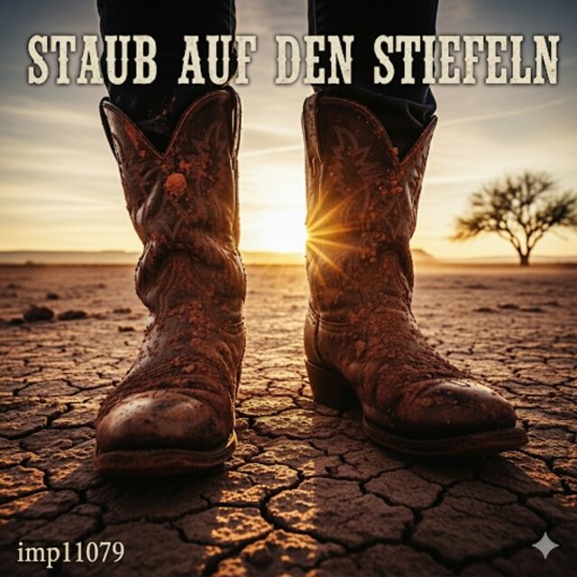 Staub auf den Stiefeln
