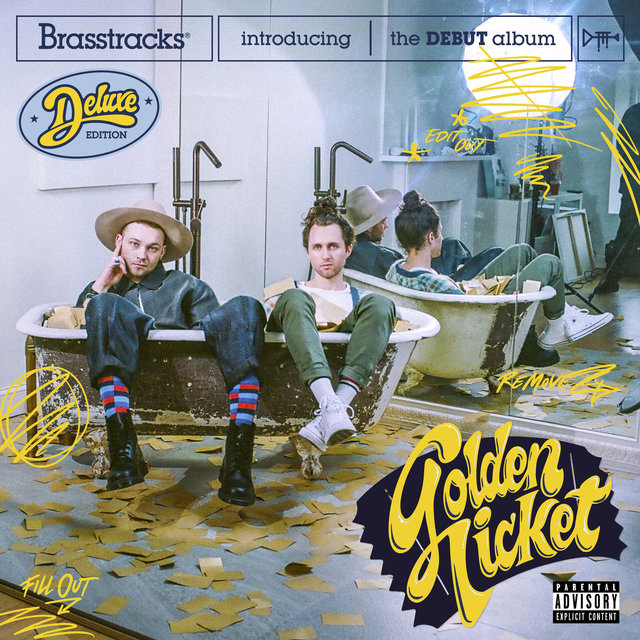 Cover art for album Golden Ticket (Deluxe Edition) by Brasstracks