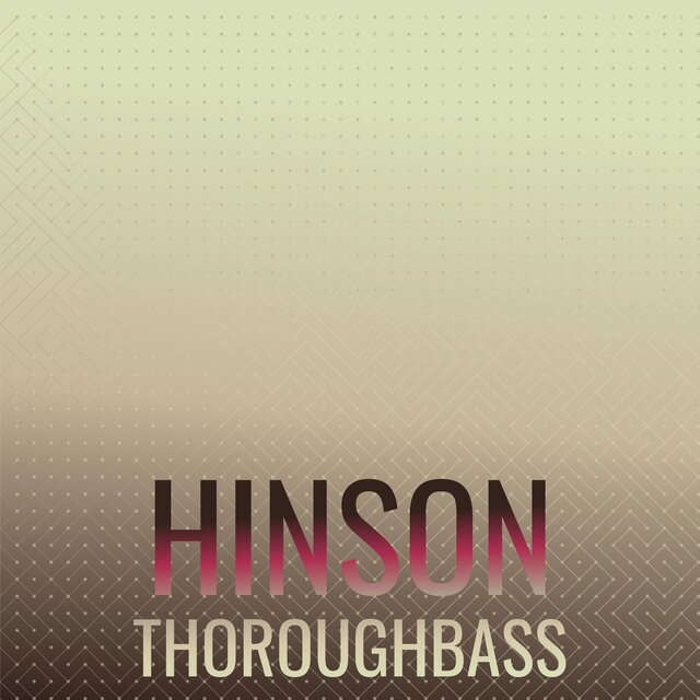 Hinson Thoroughbass