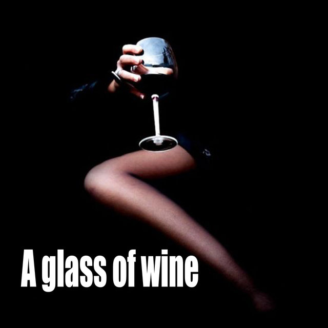 A glass of wine