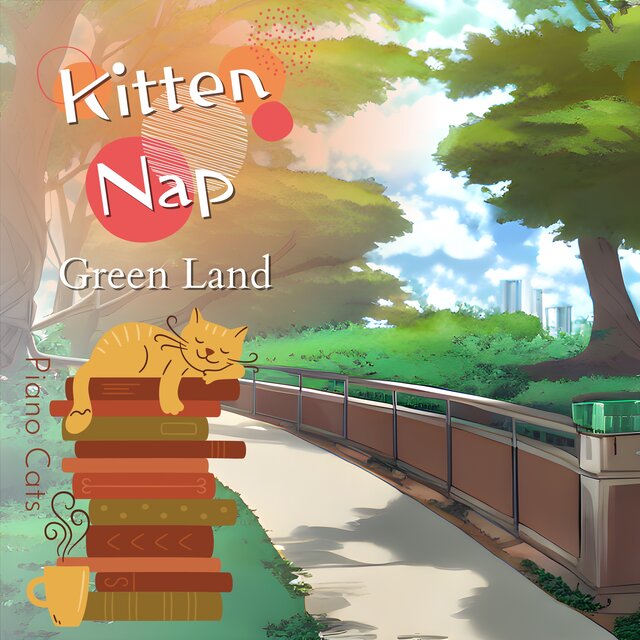 Kitten Nap - Green Land