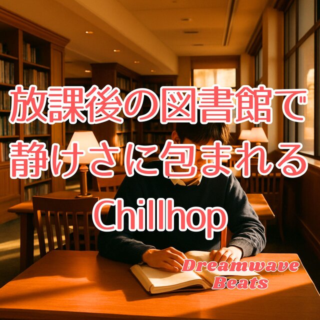放課後の図書館で静けさに包まれるChillhop