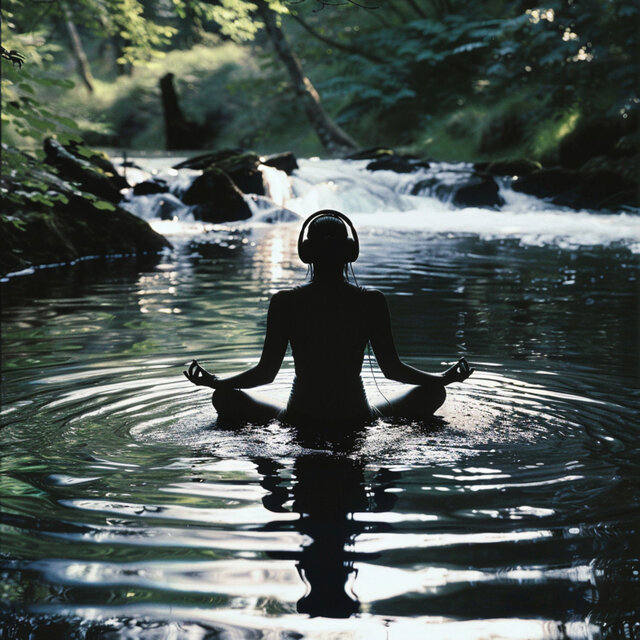 River Meditation Waves: Peaceful Water Journey