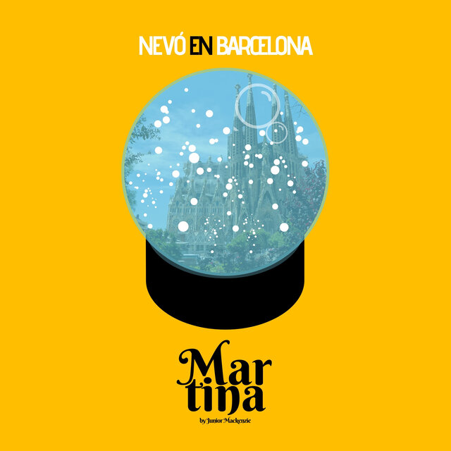Nevó en Barcelona